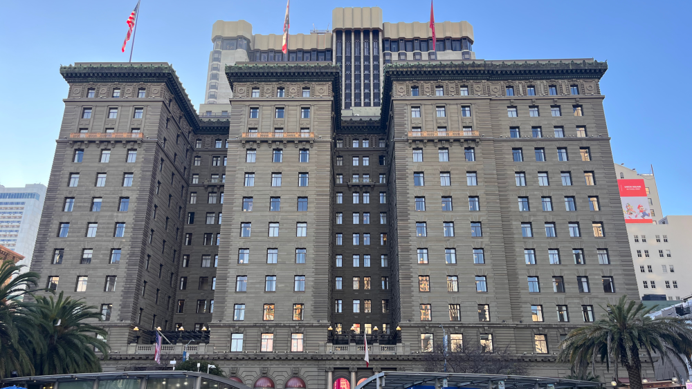 The Westin St. Francis in San Francisco, home of the J.P. Morgan Healthcare Conference.
