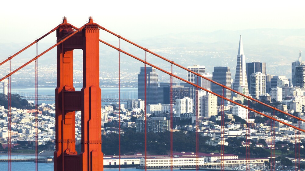Image of San Francisco from San Francisco Headlands