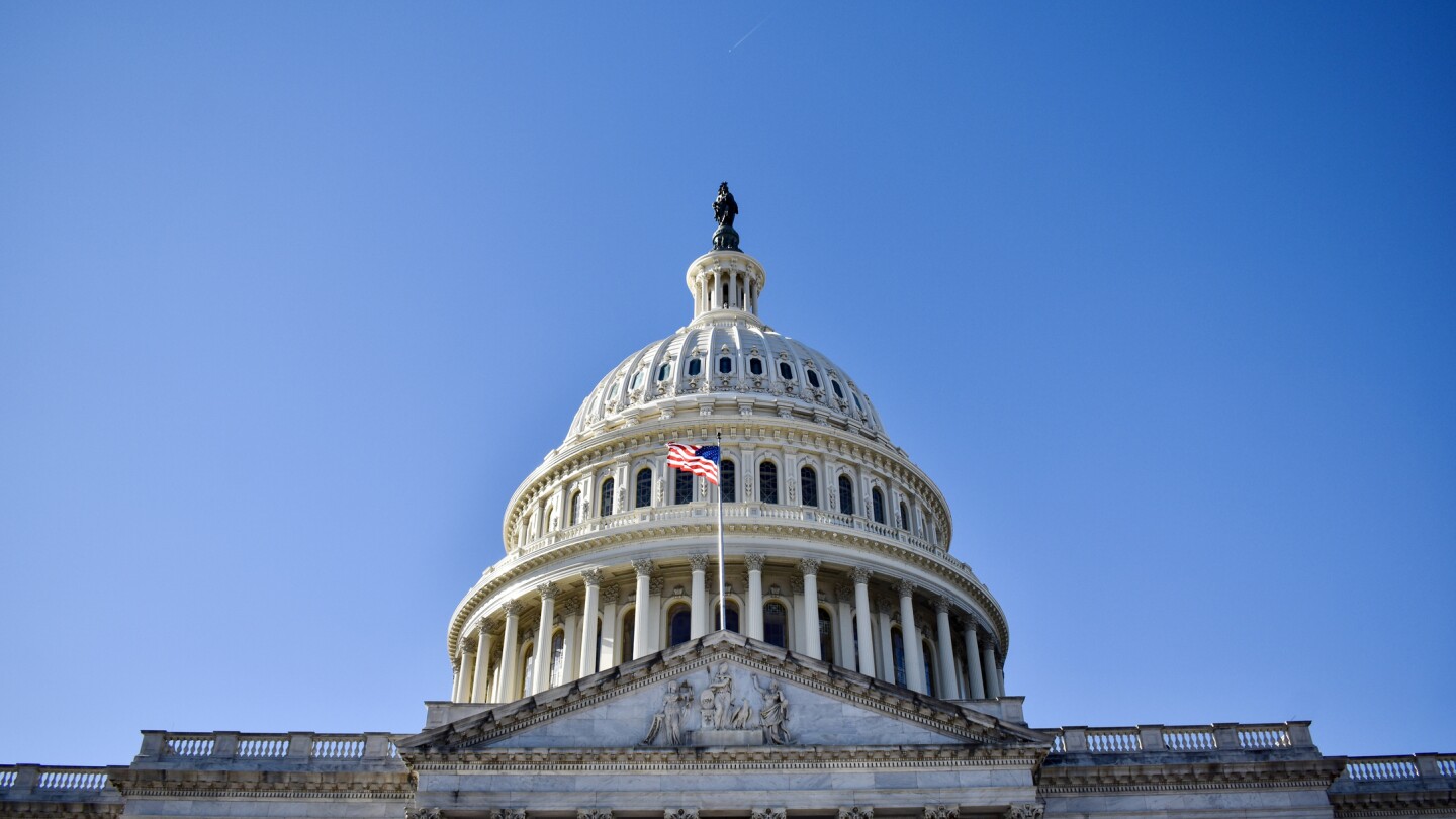 External view of the U.S. Capitol Building