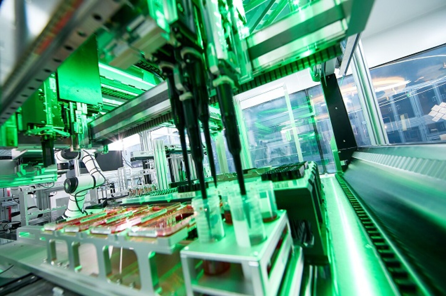 Pictured: Insilico lab space/Courtesy of Insilico Medicine
