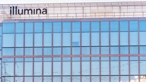 Pictured: Illumina's headquarters in Silicon Valley