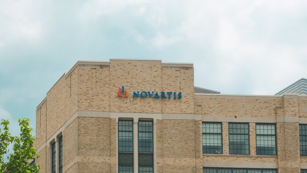 External view of Novartis' office in Massachusetts