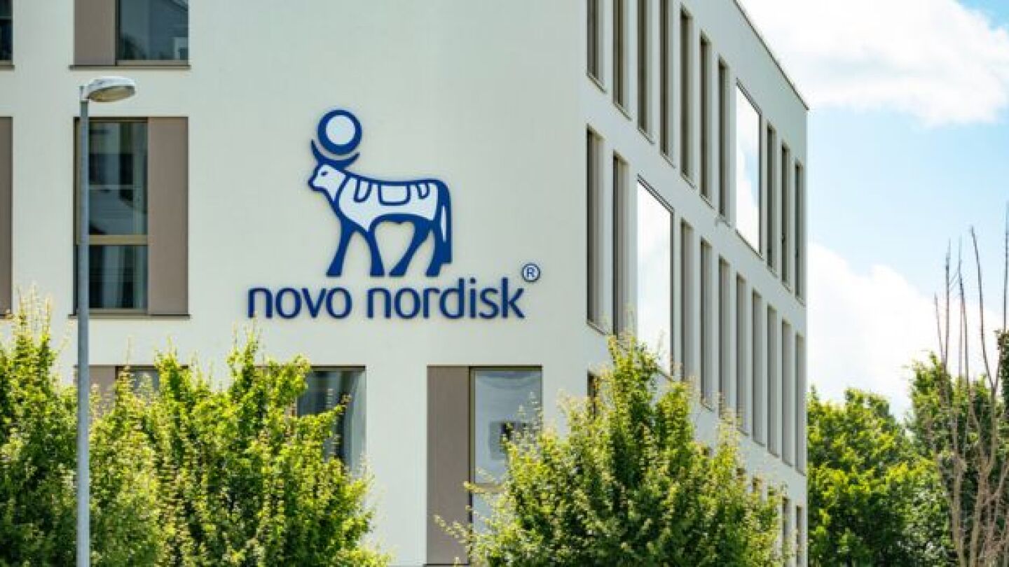 Exterior of Novo Nordisk's location in Mainz, Germany
