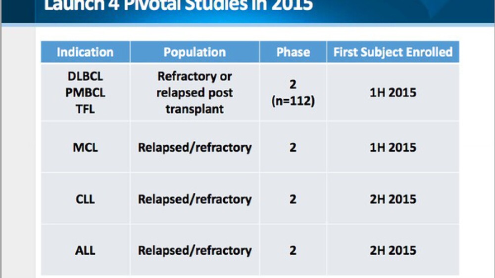 BIOCEO15: BIOCEO15: Kite Pharma Debuts Near-Term Plans, Says It’s Tackling Toxicity Issues