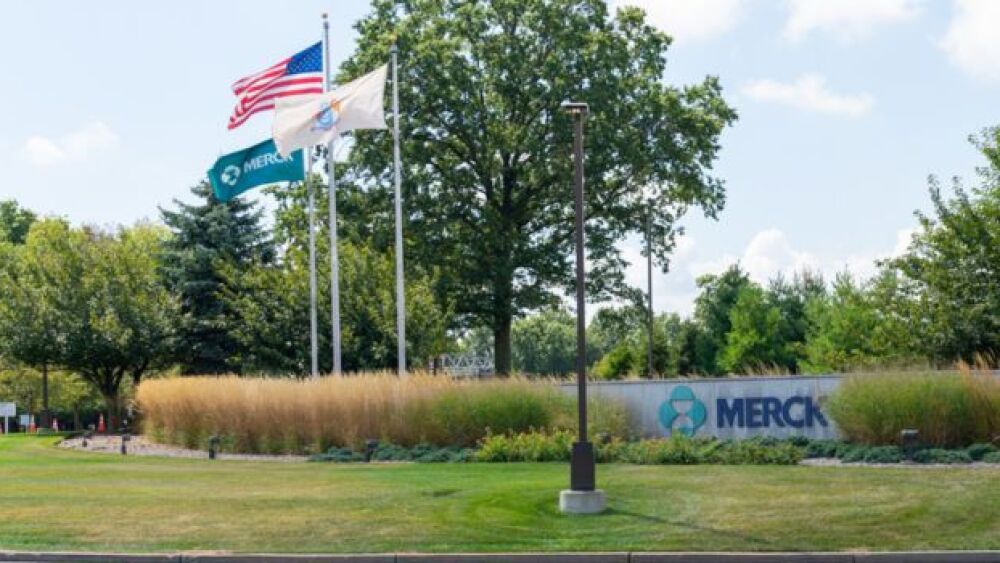 Pictured: Merck Headquarters/iStock, JHVEPhoto