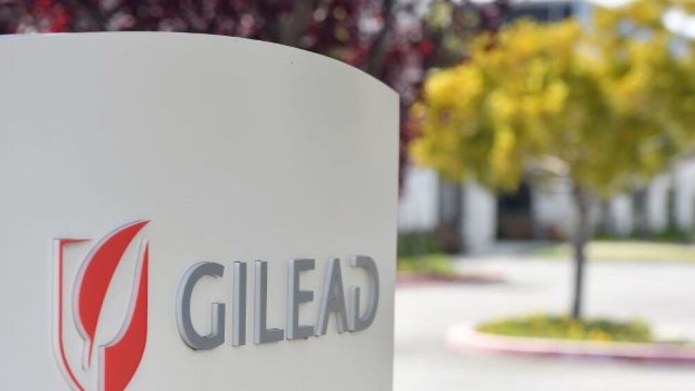 Pictured: Gilead sign in front of tree_JOSH EDELSO