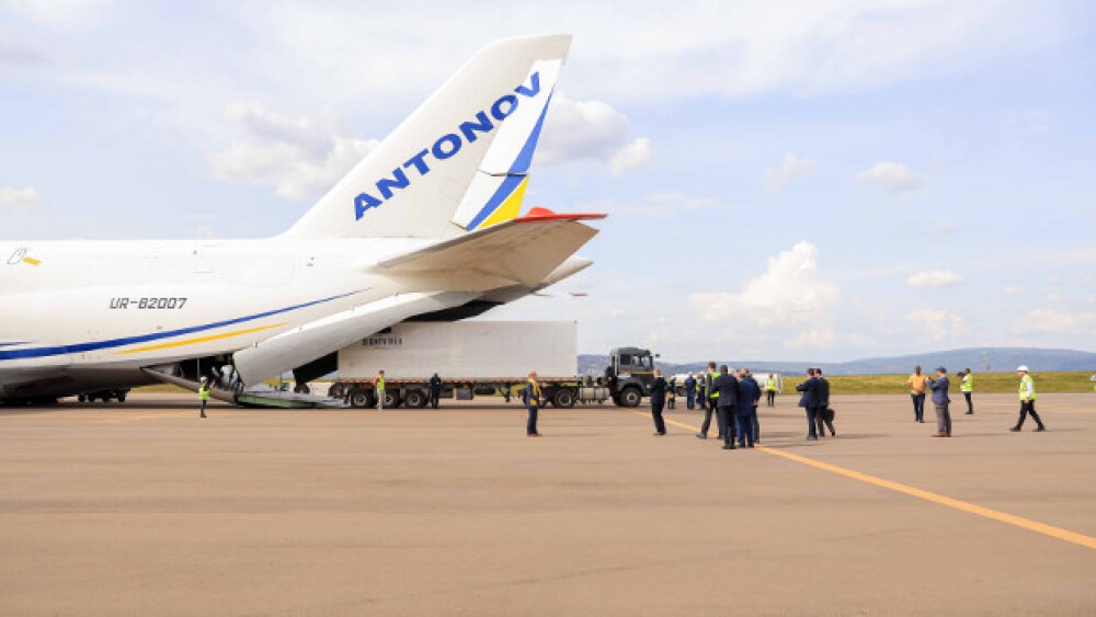 The first BioNTainer arrives in Rwanda/BioNTech