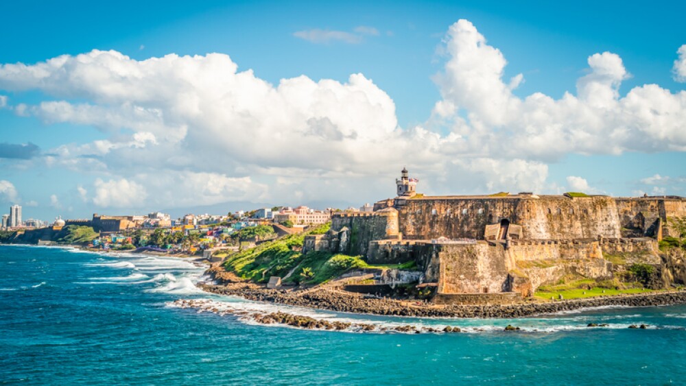 Castillo San Felipe del Morro in San Juan, Puerto Rico