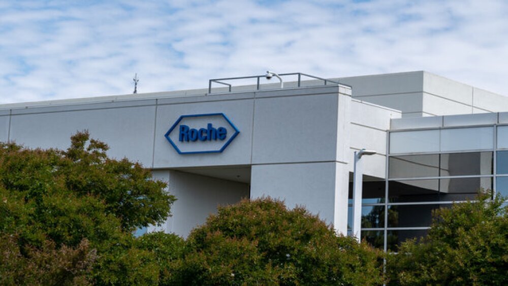 Pictured: Roche Diagnostics building in California