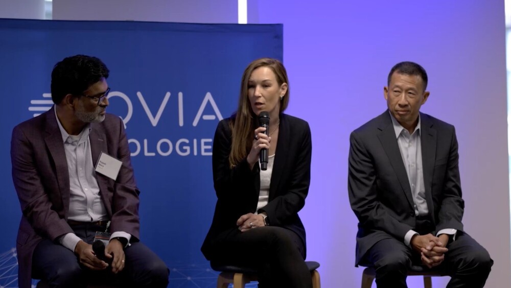 Rajesh Misra, Principal, Life Sciences Quality and Regulatory, KPMG; Denise Mead, Healthcare and Life Sciences Technology Leader, Microsoft; Don Soong, Sr. Director/GM, QARA and Spend Transparency Solutions, IQVIA