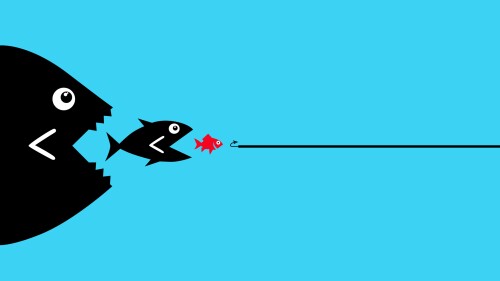 Big fish eat small fish, in a competitive business market who has more resources or having more bargaining power is a win. But we can overcome them by being different.