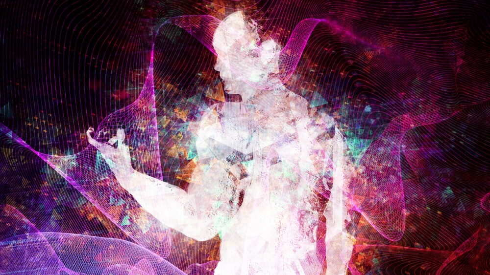 Astral Being Composed of Energy in Electromagnetic Spectrum