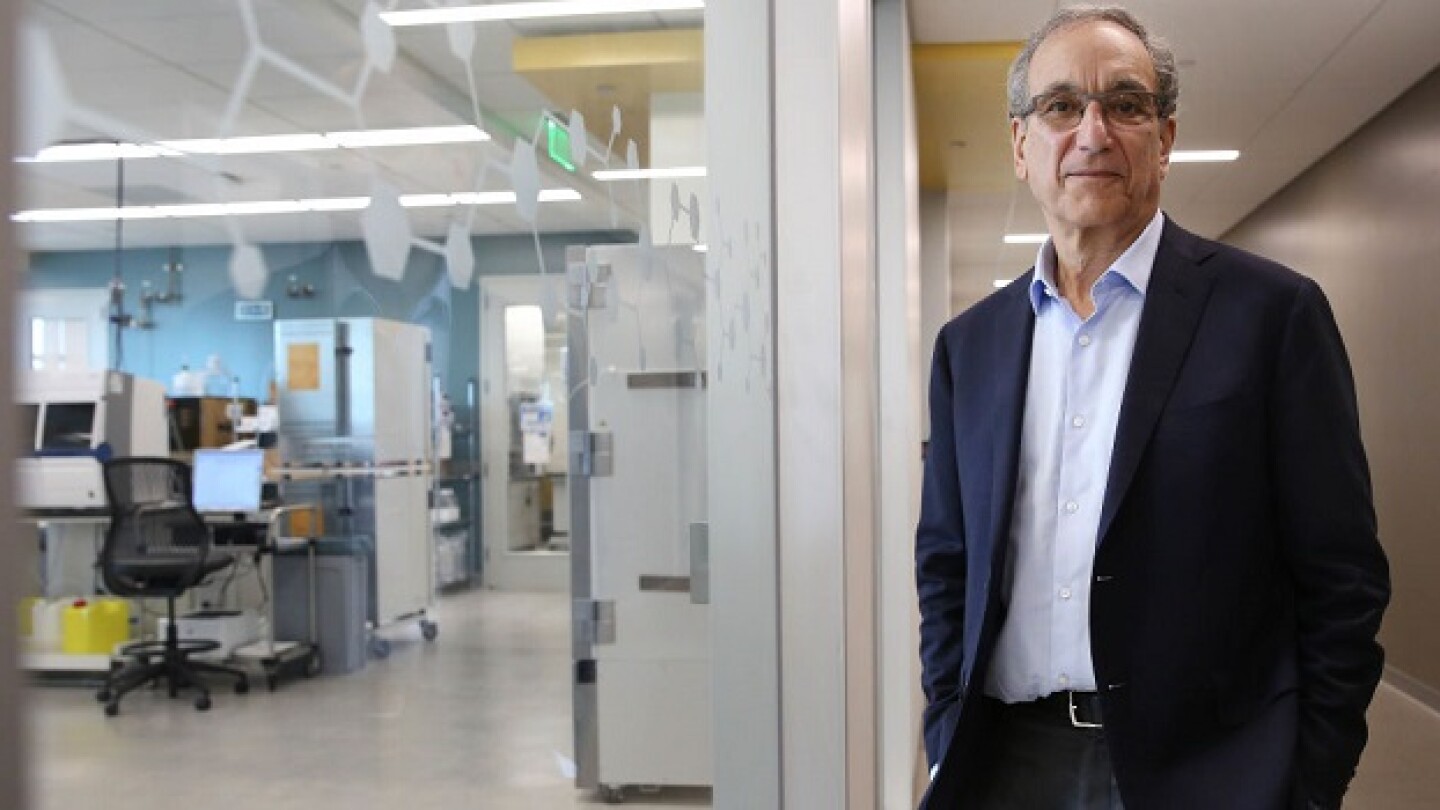 Vir Bio CEO George Scangos/San Francisco Chronicle