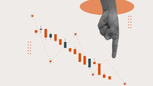 business graph chart finance stock market collage hand halftone trendy. vector illustration concept growth investment exchange currency money financial. technology digital background profit trade.