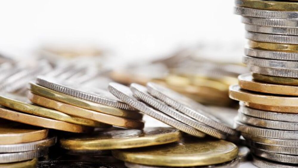 Pictured: Stack of coins/Courtesy Getty Images