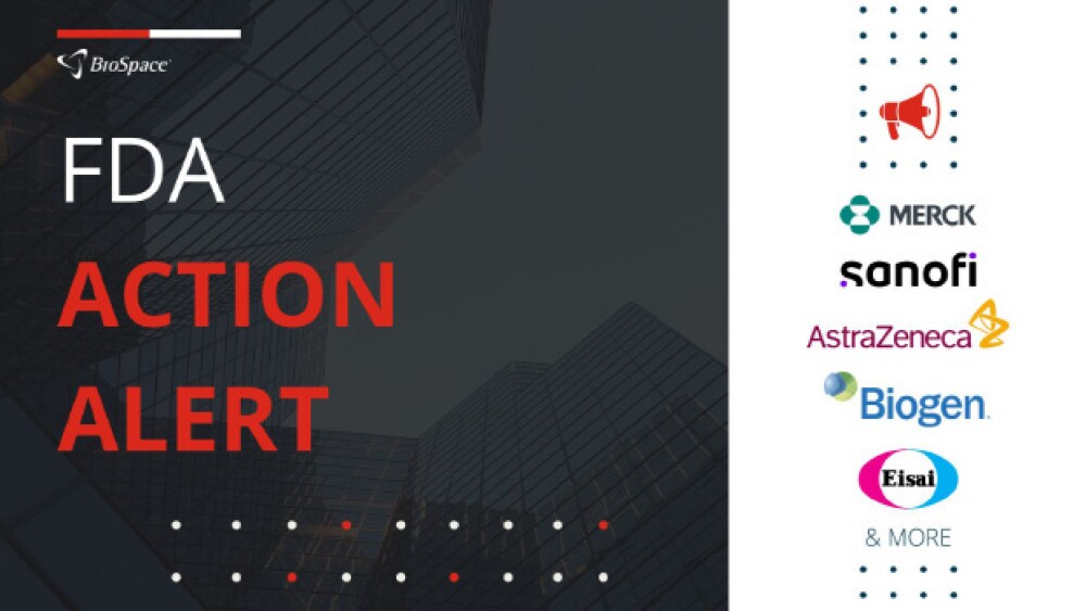 Pictured: FDA Action Alert logo/@Nicole Bean for B