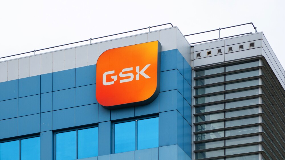Poznan, Poland - 5 October 2024: GSK -Glaxosmithkline headquarters office building in Poznan.