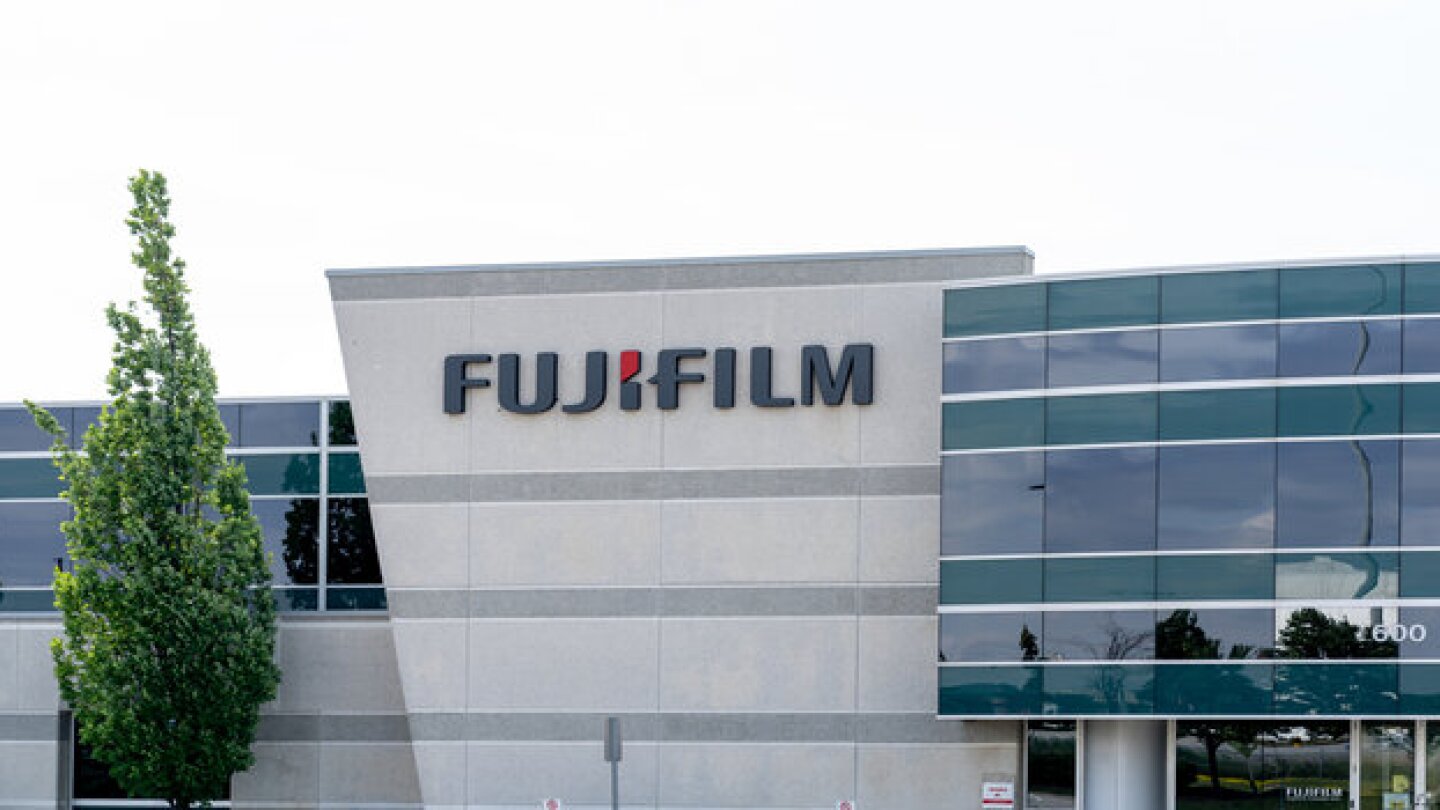 Pictured: Fujifilm's head office in Canada