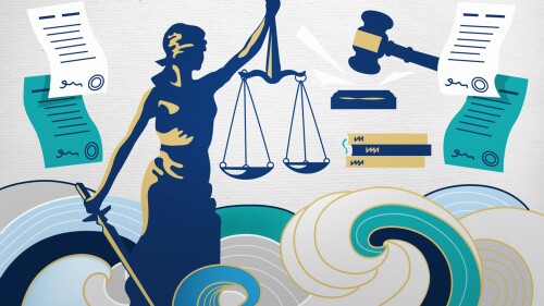 Legal and law concept illustration stock illustration