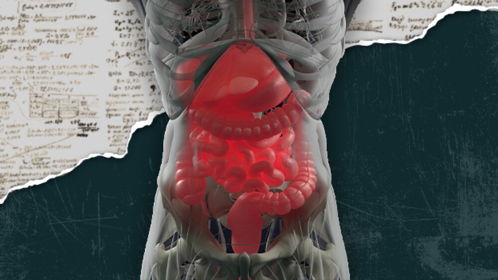 Pictured: A person with an irritated gut/Taylor Ti