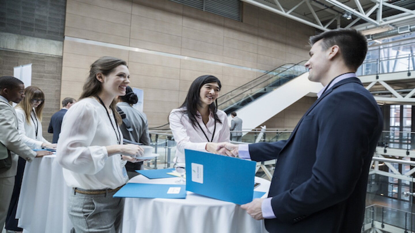 Business people networking/iStock, Hero Images