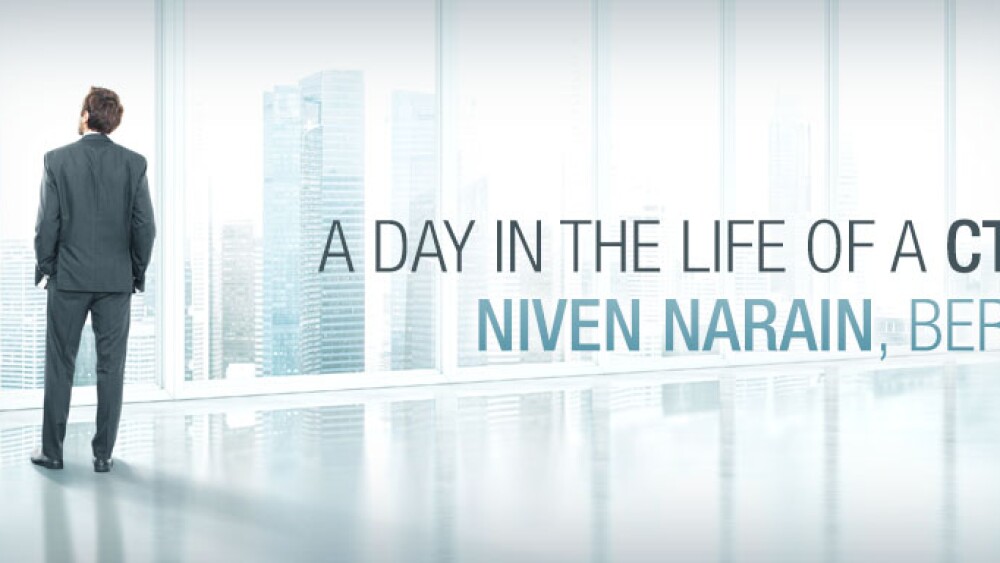 A Day in the Life of A CTO: Niven Narain, Berg